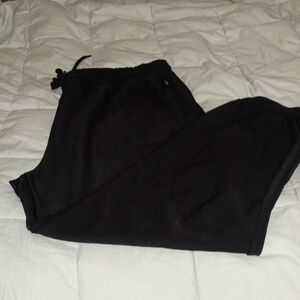 Urban Edge Men's Black 4XL Sweatpants Polyester Spandex Drawstring Pockets